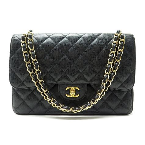 sac chanel timeless cuir caviar.